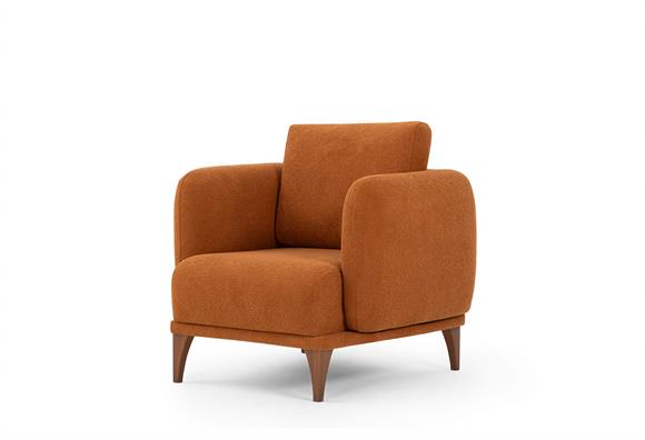 Santa Koltuk Takımı (Krem-Kiremit)