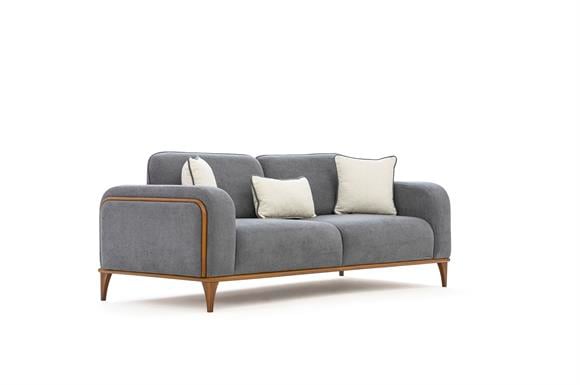 Santa Üçlü (Koyu Gri)