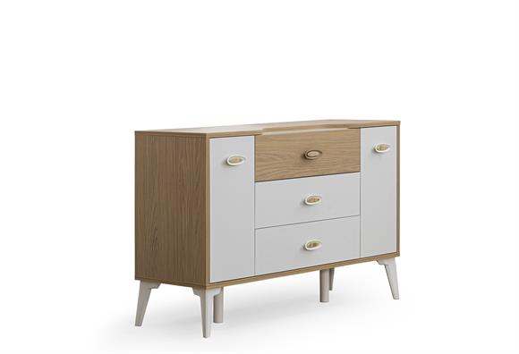 Sedef Aynalı Makyaj Masası