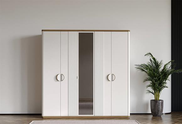 Şehrazat 5 Kapılı Dolap 