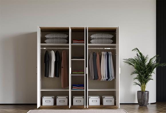 Şehrazat 5 Kapılı Dolap 