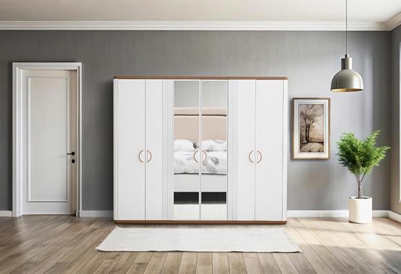 Şehrazat 6 Kapılı Dolap 