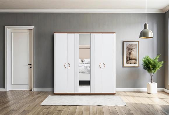 Şehrazat 5 Kapılı Yatak Odası Takımı