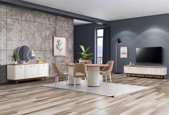 Şehrazat Yemek Odası Takımı 