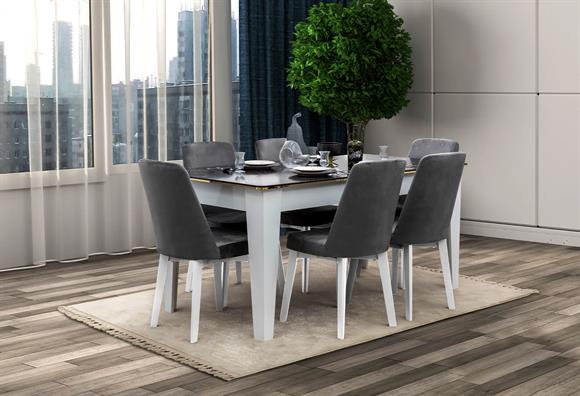 Sementa Açılır Yemek Masa Takımı