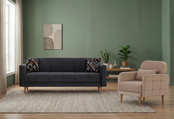 Serik Kanepe Takımı (Yeşil-Krem)