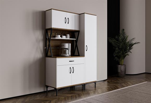 Still İki Kapaklı Kahve Dolabı