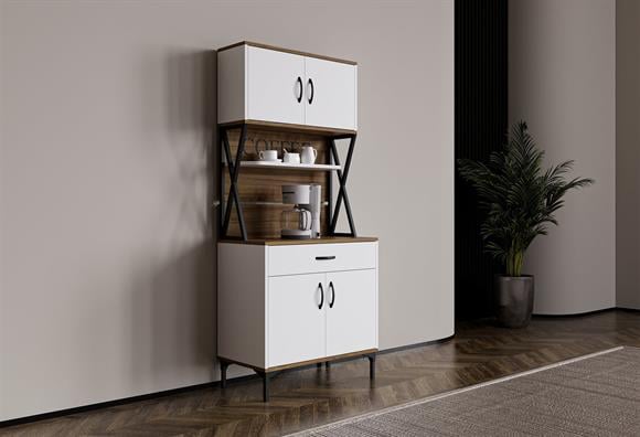 Still İki Kapaklı Kahve Dolabı