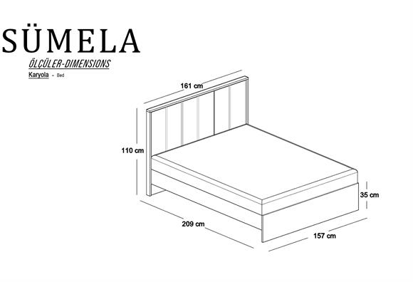 Sümela 150 Lık Karyola 