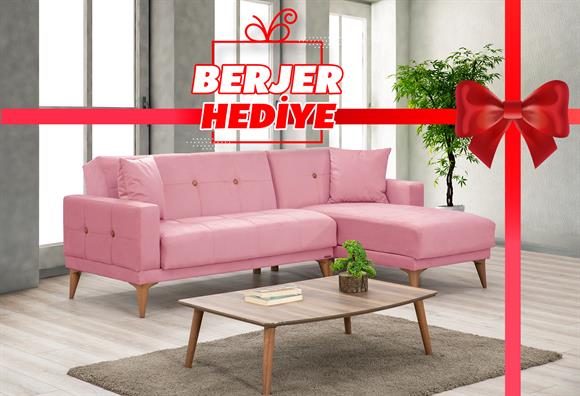Sümela Köşe+Efes Berjer (Pembe-Gri)