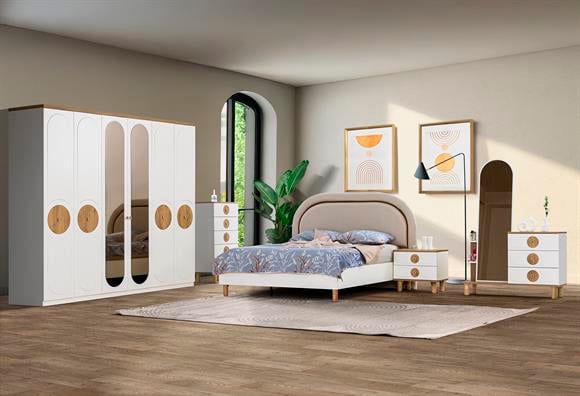 Trend Bohem 6 Kapılı Yatak Odası Takımı