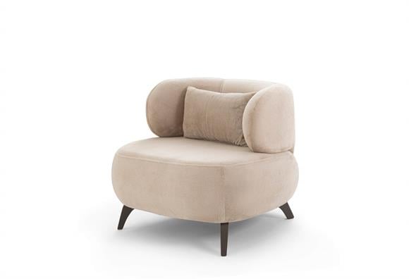 Trend Bohem Berjer (Bej/Gri Ahşap Ayak)