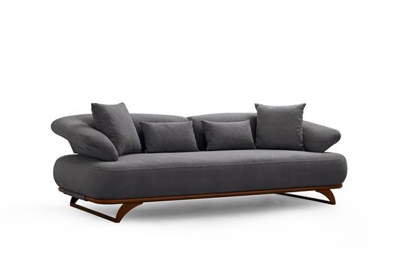 Trend Bohem Koltuk Takımı-Gri-Açık Gri