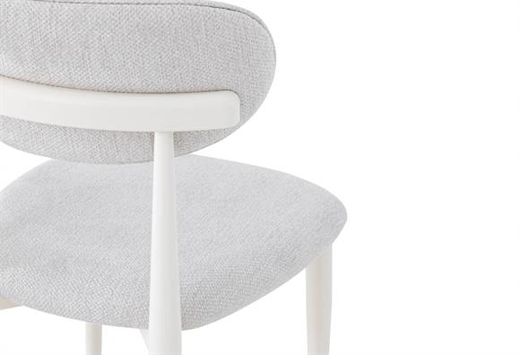 Trend Bohem Sandalye (Metal Aytaşı Ayak/Krem)