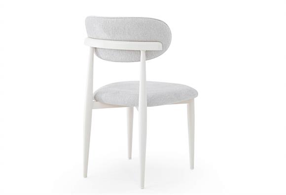 Trend Bohem Sandalye (Metal Aytaşı Ayak/Krem)