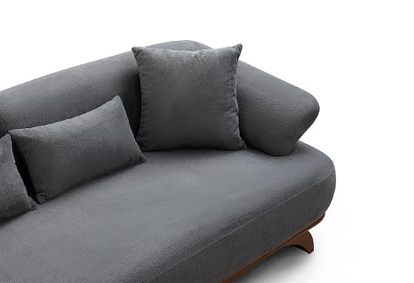 Trend Bohem Üçlü - (Gri/Ceviz Ayak)