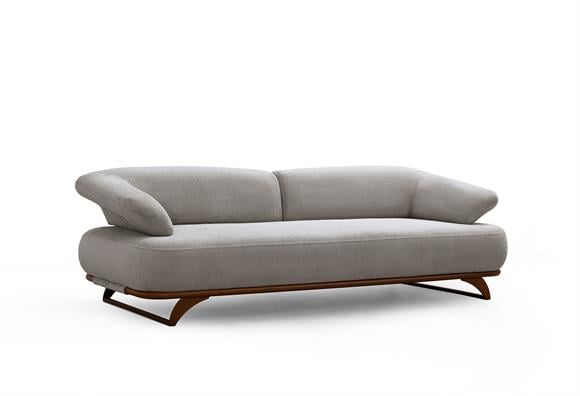 Trend Bohem Üçlü - (Açık Gri/Ceviz Ayak)