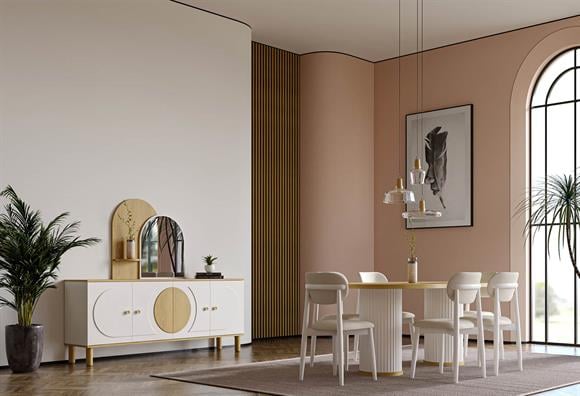 Trend Bohem Yemek Odası Takımı