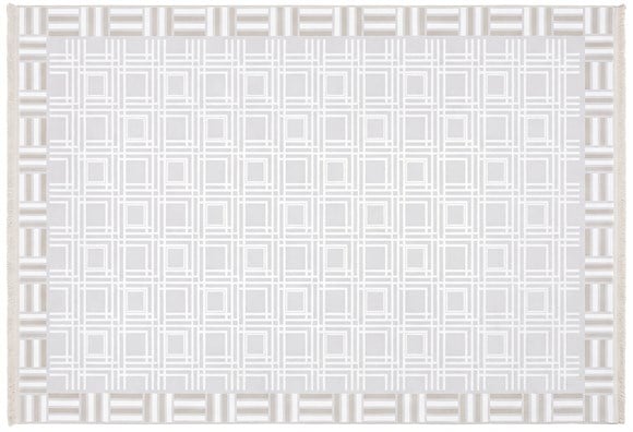 Lotus Halı 150X230 - Krem/Vizon (LT501)