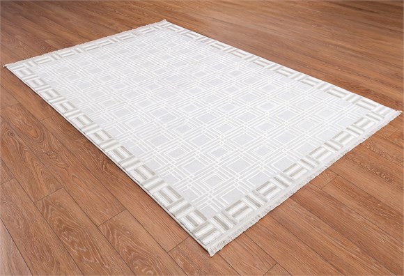 Lotus Halı 150X230 - Krem/Vizon (LT501)