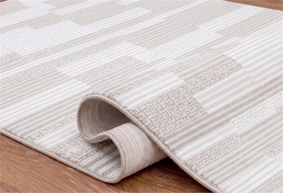 Lotus Halı 150X230 - Krem/Bej (LT505)