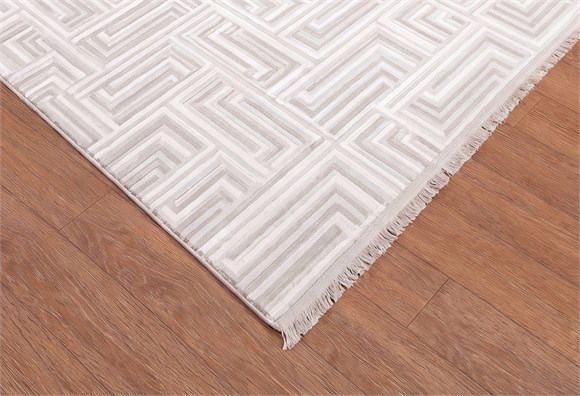 Lotus Halı 150X230 - Krem/Bej (LT507)