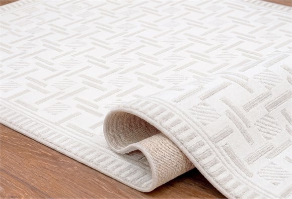 Lotus Halı 150X230 - Krem (LT513)