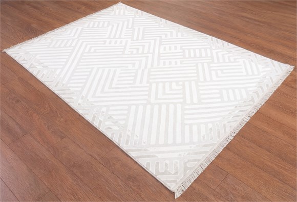 Lotus Halı 150X230 - Krem/Bej (LT518) 