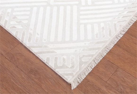 Lotus Halı 150X230 - Krem/Bej (LT518) 