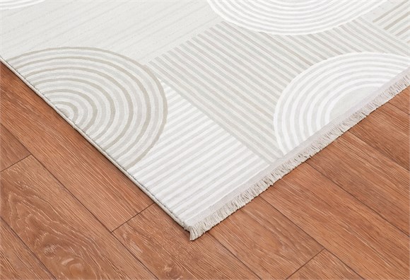Lotus Halı 150X230 - Krem/Vizon (LT528) 