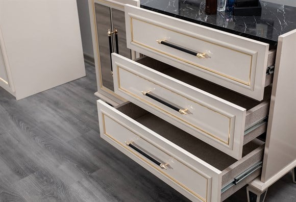 Valencia Aynalı Şifonyer