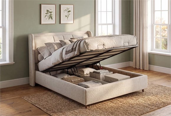 Velora 160X200 Döşemeli Baza Başlık Seti