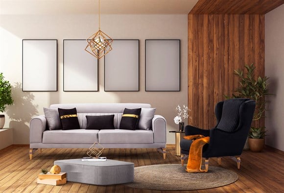 Versace Koltuk Takımı (Gri)