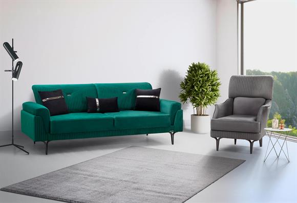 Viyola Koltuk Takımı (Yeşil)