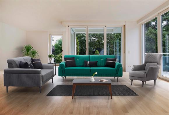 Viyola Koltuk Takımı (Yeşil)