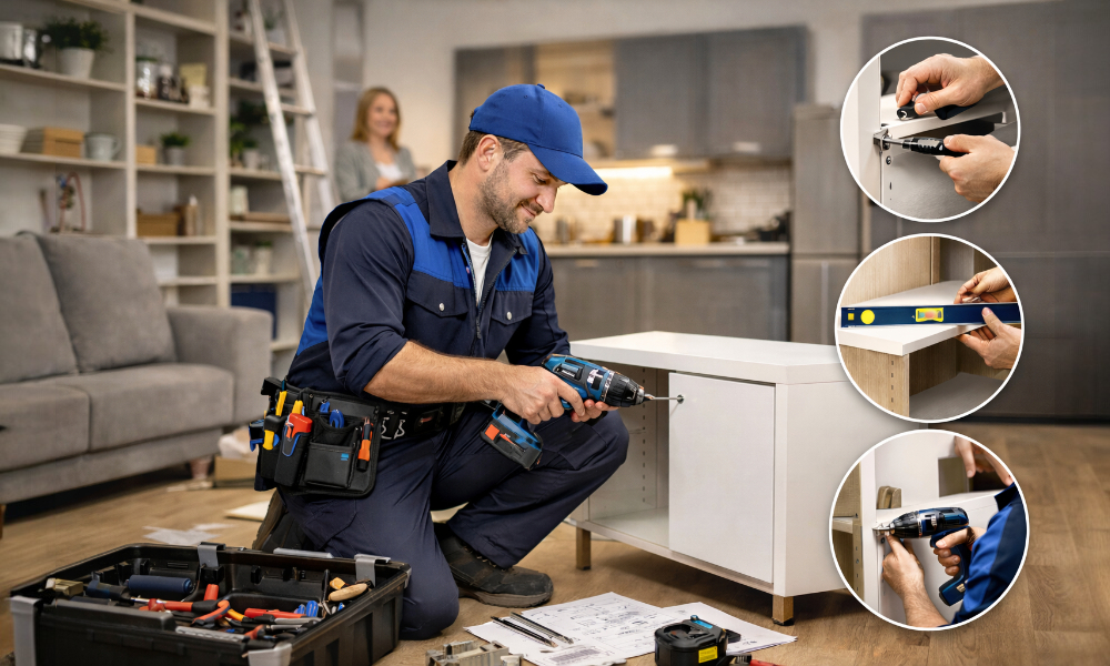 Mobilya Montajında Yapılan Hatalar ve Profesyonel Çözüm