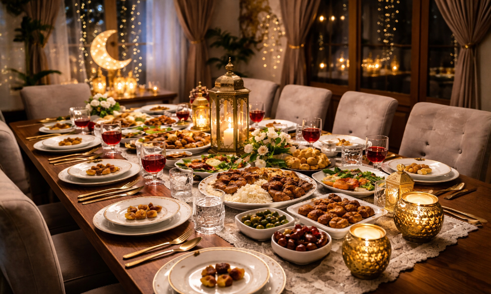 8–10 Kişilik Geniş Yemek Masası Modellerinde Standart Ölçüler