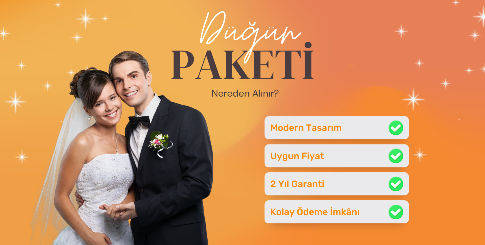 Düğün Paketi Nereden Alınır?