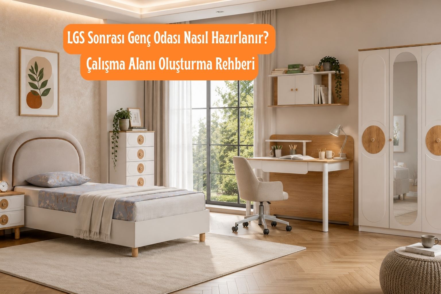 LGS sonrası genç odası çalışma alanı düzenleme önerileri