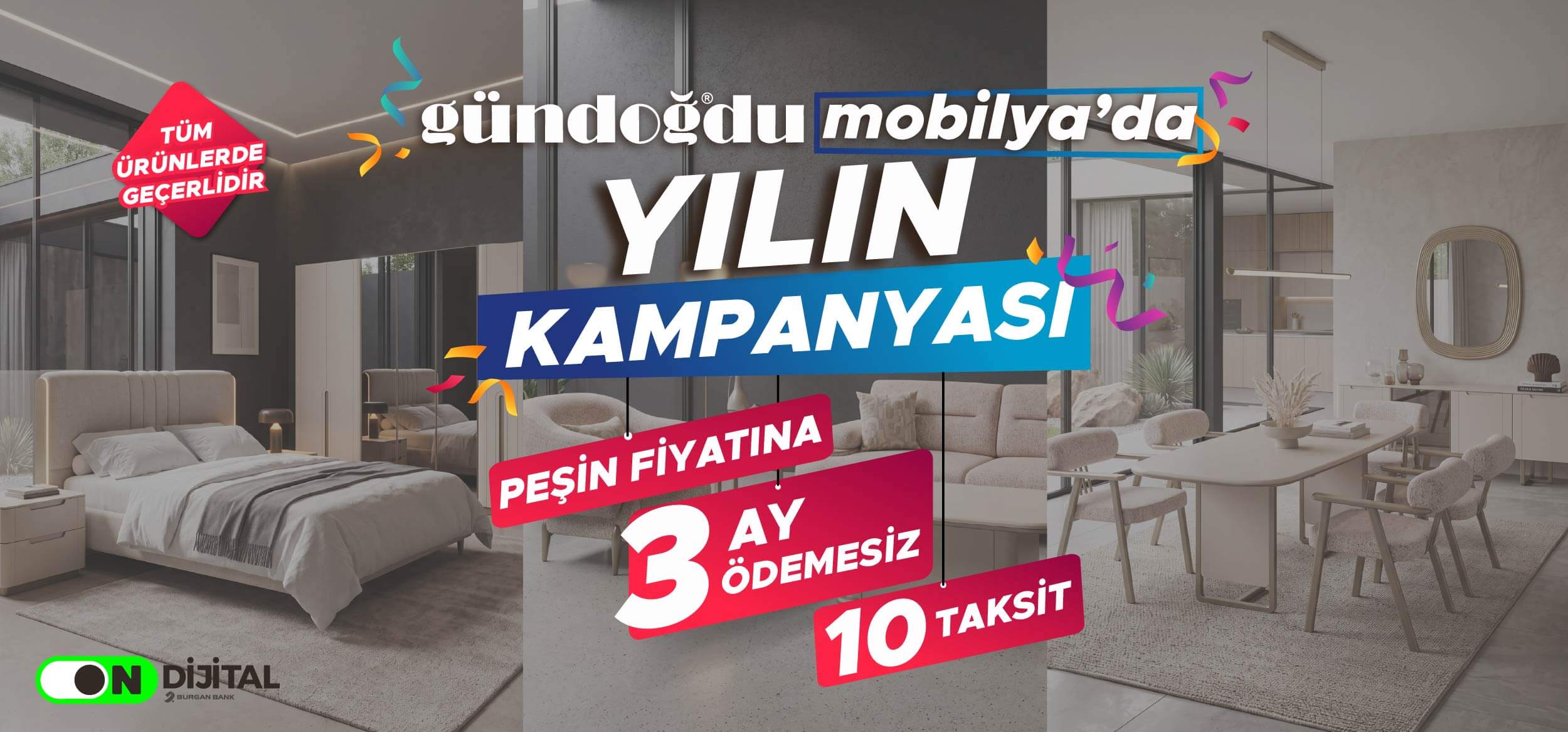 peşin fiyatına 3 ay ödemesiz 10 taksit kampanyası