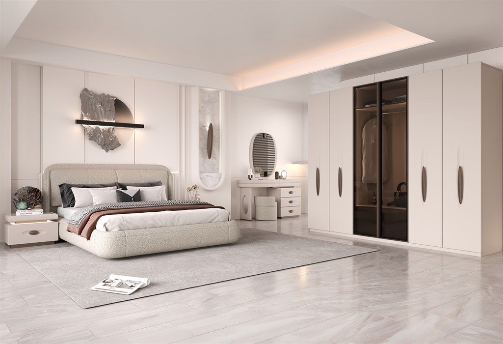Velora 6 Kapılı Dolap Modeli | Gündoğdu Mobilya