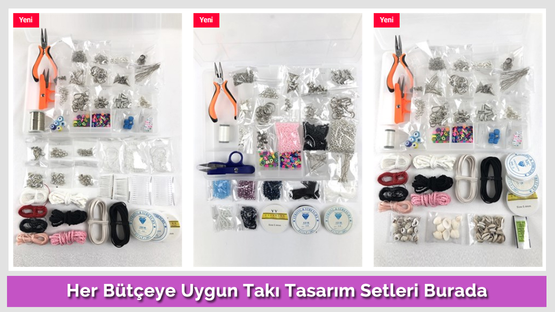 Her Bütçeye Uygun Takı Tasarım Setleri Burada