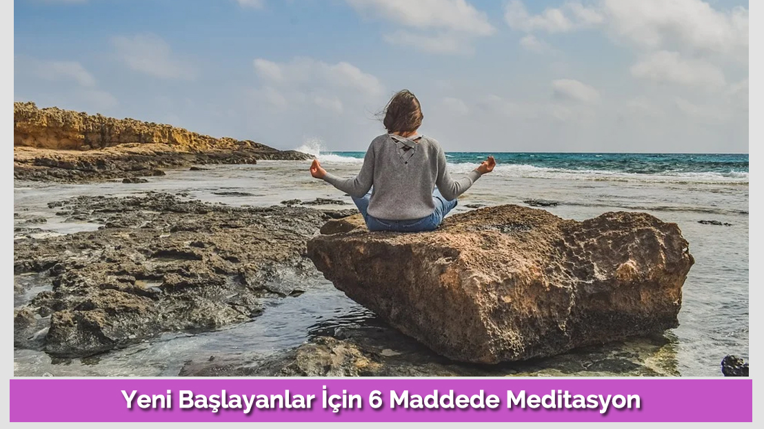 Meditation in 6 Items for Beginners