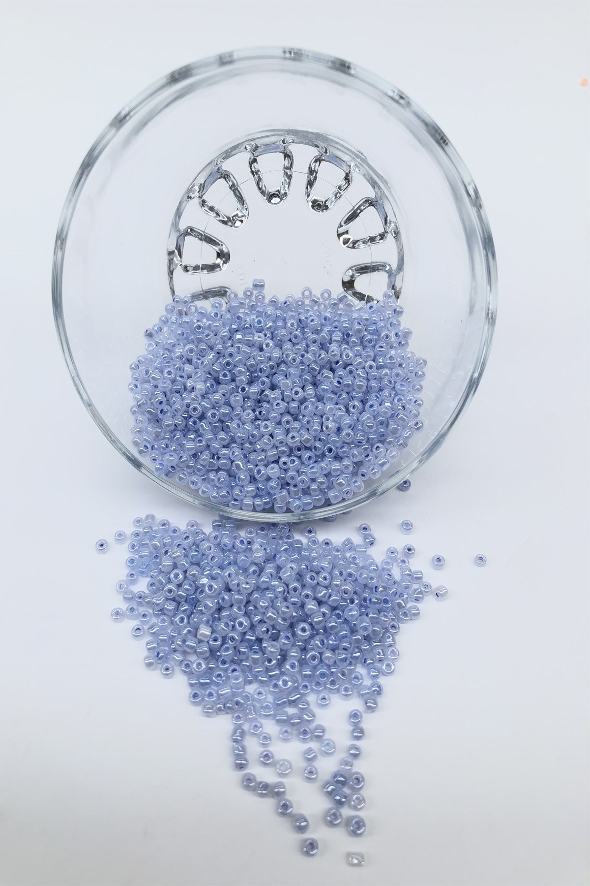 Açık Mavi Kum Boncuk 3 mm