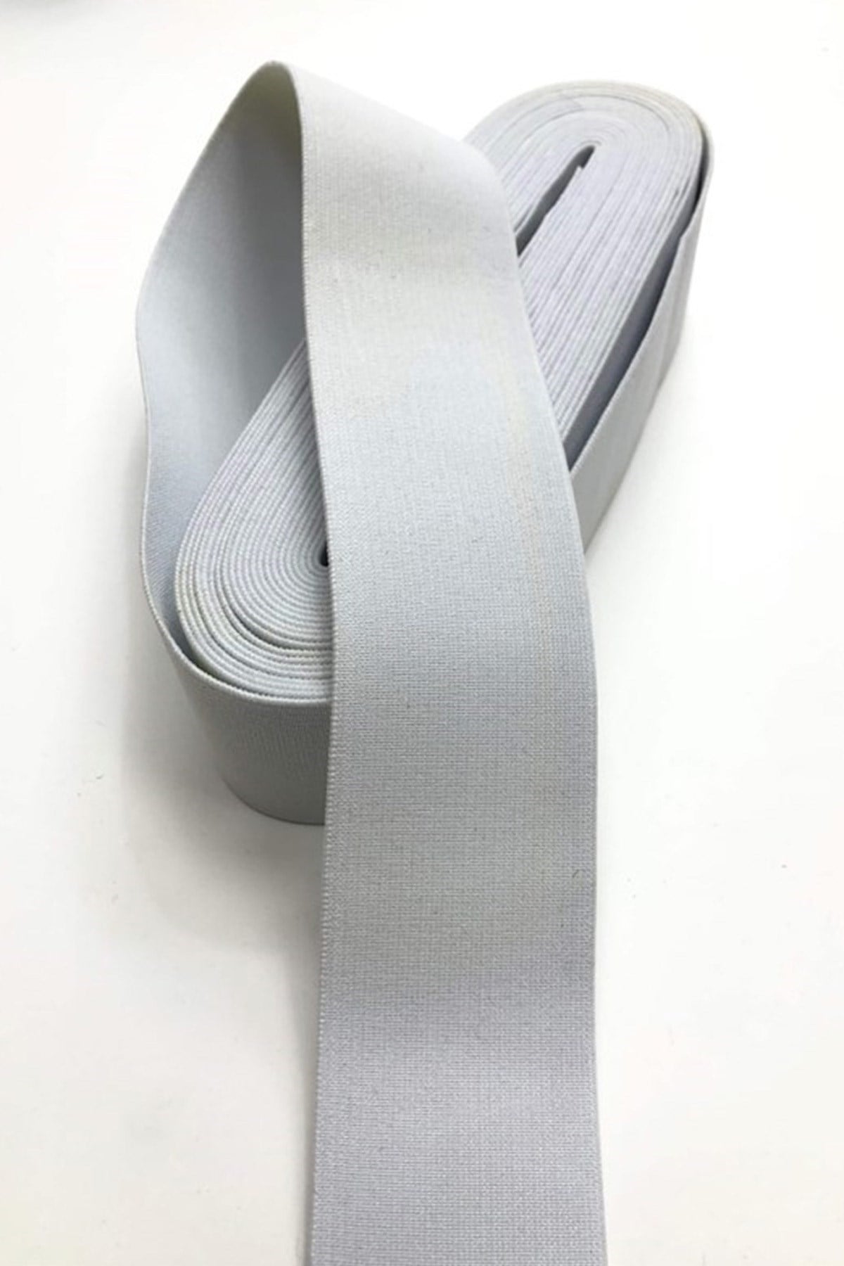 Beyaz Lastik 6 cm 1 mt