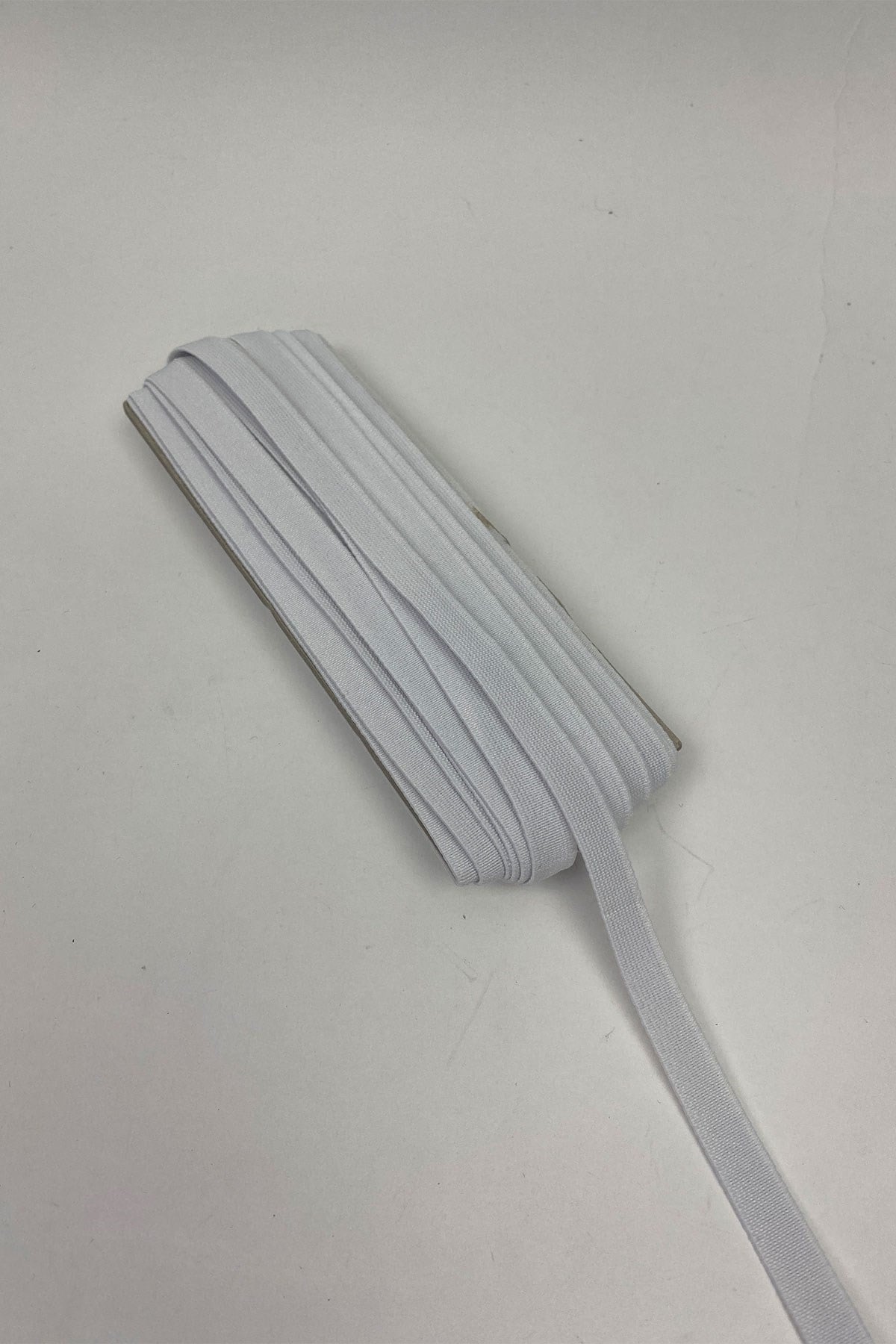 Beyaz Yassı Lastik 1,5 cm 10 mt