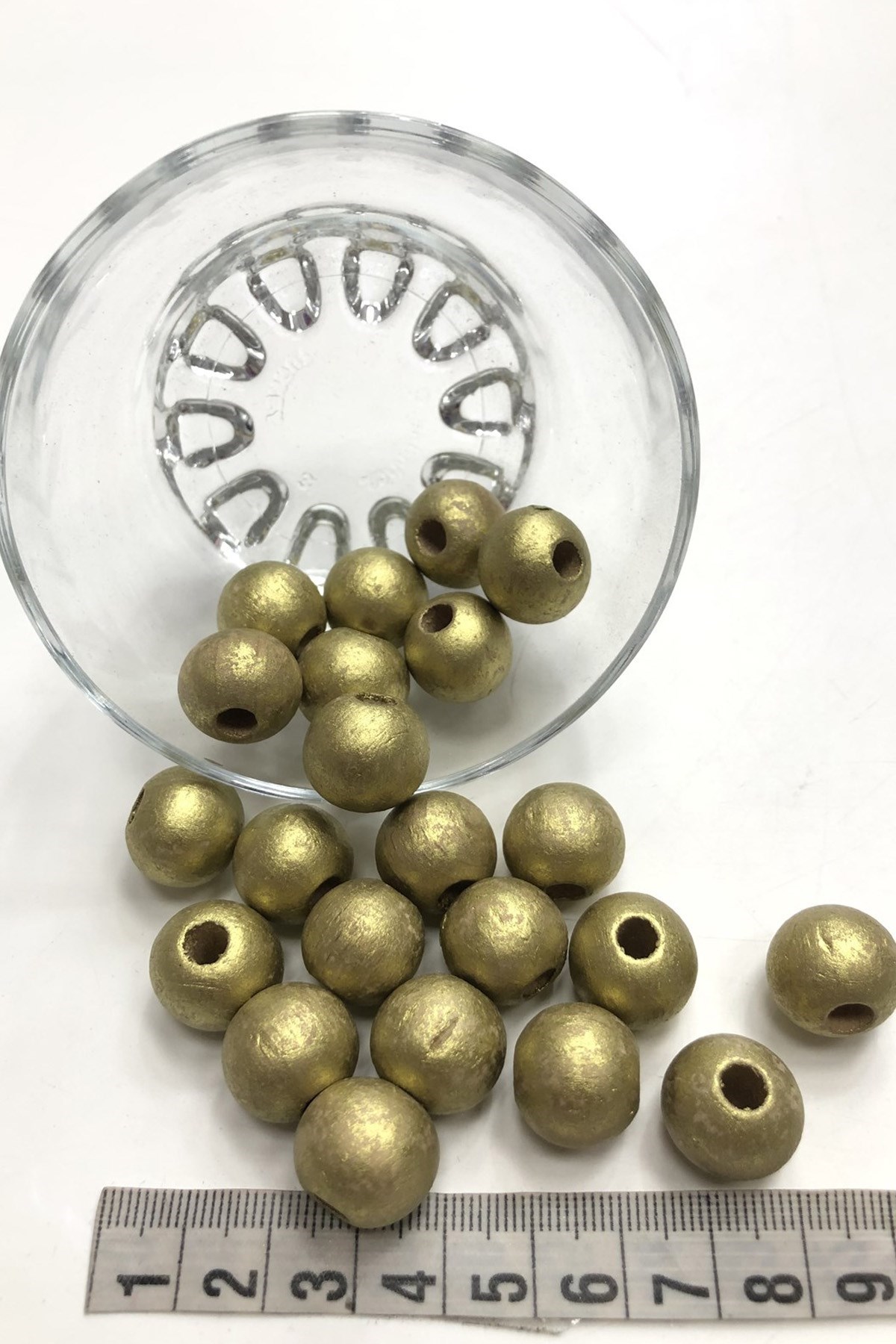 Bronz Rengi Ahşap Boncuk 25 gr