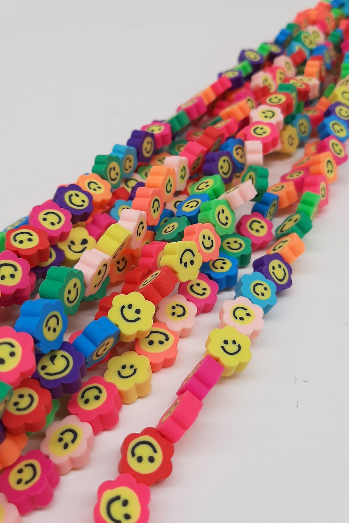 Emoji Desenli Fimo Boncuk
