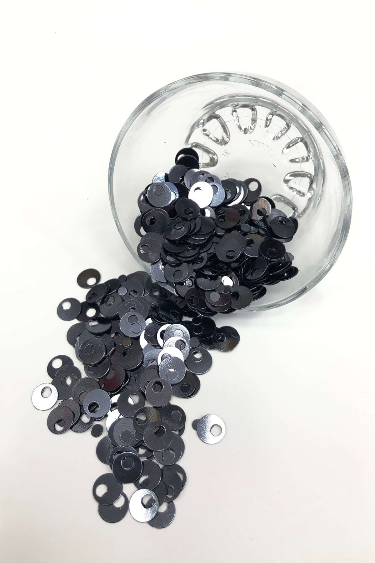 Füme Rengi Patik ve Çanta Pulu 10 mm