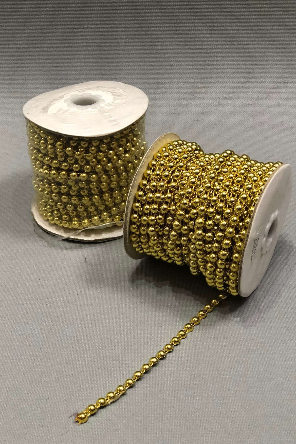 Gold Sıralı Kesik İnci 6 mm